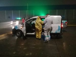 Operativo de control en terminales por llegada de santacruceños y santacruceñas