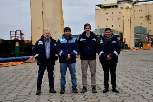 La primera turbina de las represas ya está en Santa Cruz