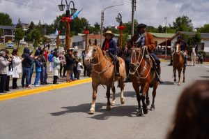 Autoridades provinciales acompañaron el acto por el 80° Aniversario de Río Turbio