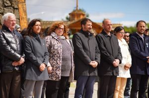 Autoridades provinciales acompañaron el acto por el 80° Aniversario de Río Turbio