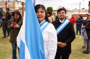Autoridades provinciales acompañaron el acto por el 80° Aniversario de Río Turbio