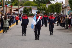 Autoridades provinciales acompañaron el acto por el 80° Aniversario de Río Turbio
