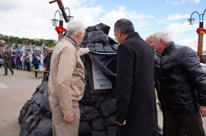 Autoridades provinciales acompañaron el acto por el 80° Aniversario de Río Turbio