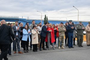 Grasso: “Más allá de lo simbólico de izar todas las banderas, es poder también decir que un pedacito de su localidad está en esta ciudad”