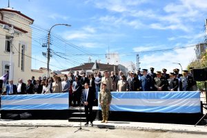 El Gobierno de Santa Cruz participó del acto central del 137° Aniversario de Río Gallegos