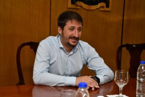 Alicia recibió en audiencia al comandante de la XI Brigada Mecanizada