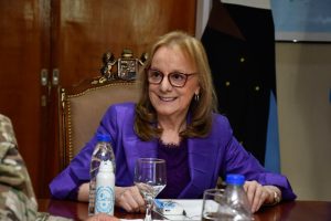 Alicia recibió en audiencia al comandante de la XI Brigada Mecanizada