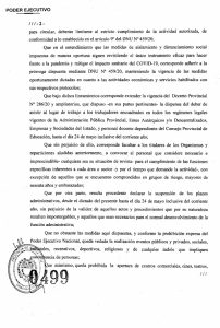 Alicia firmó el Decreto que extiende el aislamiento y establece prohibiciones en todo el territorio