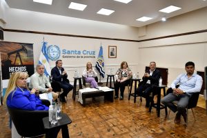 Alicia se reunió con representantes de sindicatos de Santa Cruz