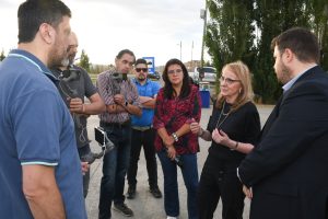 Alicia entregó una nueva autobomba al Cuartel de Bomberos de El Calafate