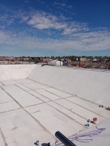 Avanzan las obras de la nueva planta de líquidos cloacales de Perito Moreno
