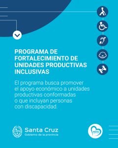 Santa Cruz adhiere al Fondo Nacional para la Inclusión Social de las Personas con Discapacidad