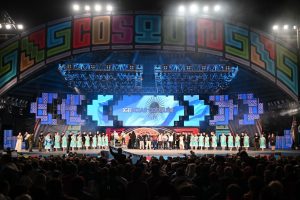 La delegación de Santa Cruz emocionó al público en Cosquín
