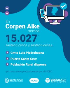 Censo Nacional 2022: En Santa Cruz somos 333.473 habitantes