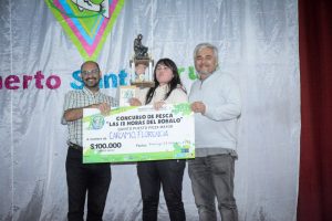 González: “Estamos felices y esperamos que el año próximo quieran venir a este Festival del Róbalo”
