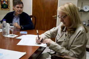 Fondos UNIRSE: Cerro Vanguardia renovó su compromiso para seguir desarrollando Santa Cruz