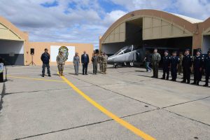 Alicia presentó los aviones Pampas modernizados en Río Gallegos