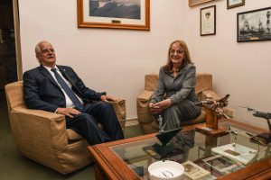 Alicia presentó los aviones Pampas modernizados en Río Gallegos