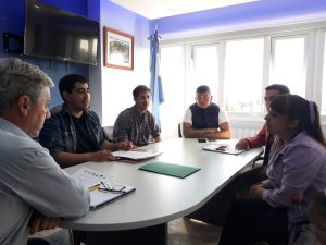 Servicios Públicos se suma al proyecto para garantizar un sendero seguro en la UNPA - UARG