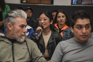 Alicia recibió a la delegación que representó a Santa Cruz  en Cosquín