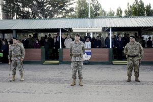 El Gobierno acompañó la asunción del nuevo Jefe de la XIª Brigada Mecanizada de Río Gallegos