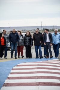 Alicia recorrió las obras que se realizan en el Autódromo José Muñiz para recibir al Turismo Nacional