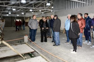 Alicia recorrió las obras que se realizan en el Autódromo José Muñiz para recibir al Turismo Nacional
