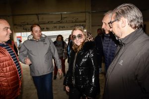 Alicia recorrió las obras que se realizan en el Autódromo José Muñiz para recibir al Turismo Nacional