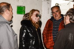 Alicia recorrió las obras que se realizan en el Autódromo José Muñiz para recibir al Turismo Nacional