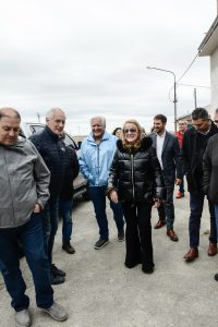 Alicia recorrió las obras que se realizan en el Autódromo José Muñiz para recibir al Turismo Nacional