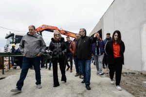 Alicia recorrió las obras que se realizan en el Autódromo José Muñiz para recibir al Turismo Nacional