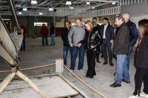 Alicia recorrió las obras que se realizan en el Autódromo José Muñiz para recibir al Turismo Nacional