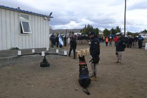 Se inauguró la Sección Canes Antinarcóticos y la Pista Inteligente de Adiestramiento de El Calafate