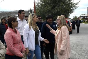 Alicia entregó una nueva autobomba al Cuartel de Bomberos de Perito Moreno