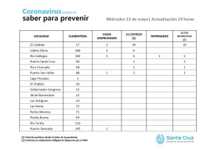Saber Para Prevenir | Miércoles 13 de mayo | Actualización 19 horas