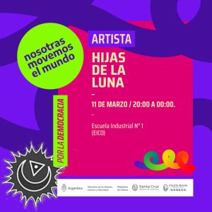 #8M Nosotras movemos el mundo: Conocé las actividades que se van a realizar en Caleta Olivia