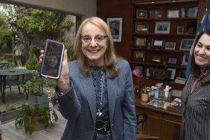 Alicia dialogó con el deportista santacruceño ganador en los Juegos Nacionales Evita de Playa