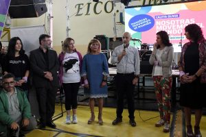 Más de trescientas mujeres y diversidades presentes en la primera jornada de “Nosotras movemos el mundo”