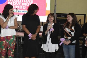 Más de trescientas mujeres y diversidades presentes en la primera jornada de “Nosotras movemos el mundo”