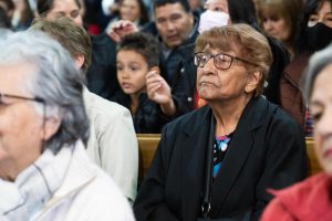Alicia participó de la celebración litúrgica por los diez años de pontificado del Papa Francisco