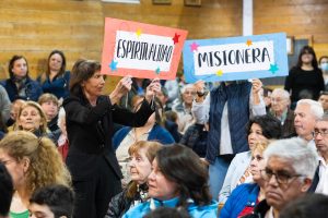 Alicia participó de la celebración litúrgica por los diez años de pontificado del Papa Francisco