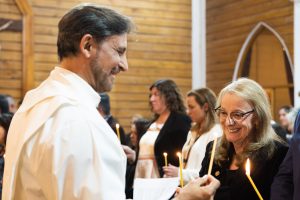 Alicia participó de la celebración litúrgica por los diez años de pontificado del Papa Francisco
