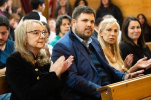 Alicia participó de la celebración litúrgica por los diez años de pontificado del Papa Francisco