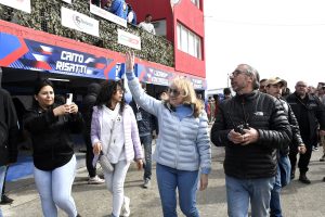 Alicia estuvo en el podio junto a los ganadores de la Clase 3 del Turismo Nacional en Río Gallegos