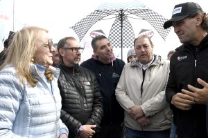 Alicia estuvo en el podio junto a los ganadores de la Clase 3 del Turismo Nacional en Río Gallegos