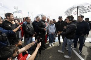 Alicia estuvo en el podio junto a los ganadores de la Clase 3 del Turismo Nacional en Río Gallegos