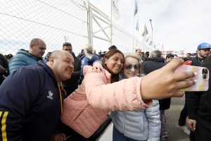 Alicia estuvo en el podio junto a los ganadores de la Clase 3 del Turismo Nacional en Río Gallegos