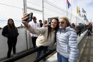 Alicia estuvo en el podio junto a los ganadores de la Clase 3 del Turismo Nacional en Río Gallegos