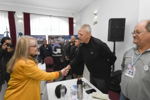 Alicia encabezó el acto de apertura del 32° Congreso Nacional de la Confederación de Combatientes de Malvinas