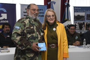 Alicia encabezó el acto de apertura del 32° Congreso Nacional de la Confederación de Combatientes de Malvinas